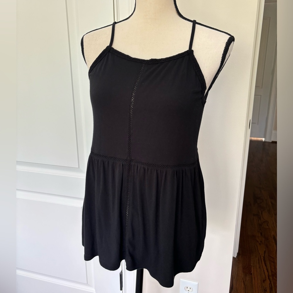 American Eagle women’s black soft and sexy tank size small
